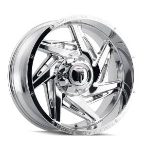 American Truxx – SPIRAL – Chrome – 20″x10″ -24mm – Summer Wheels – AT1906-2197C-24